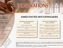 Tablet Screenshot of indignations.org